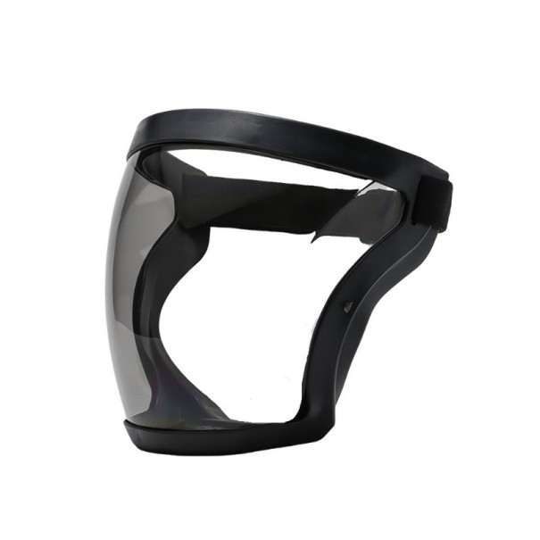 Pantalla protectora de cara completa gris oscuro