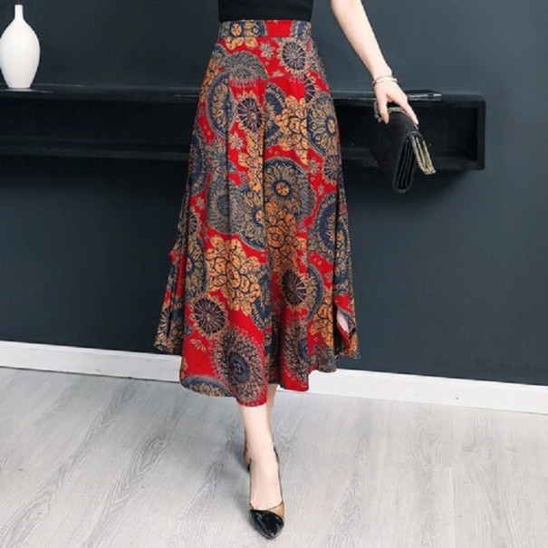 Pantalón 3/4 de mujer con estampado M 10