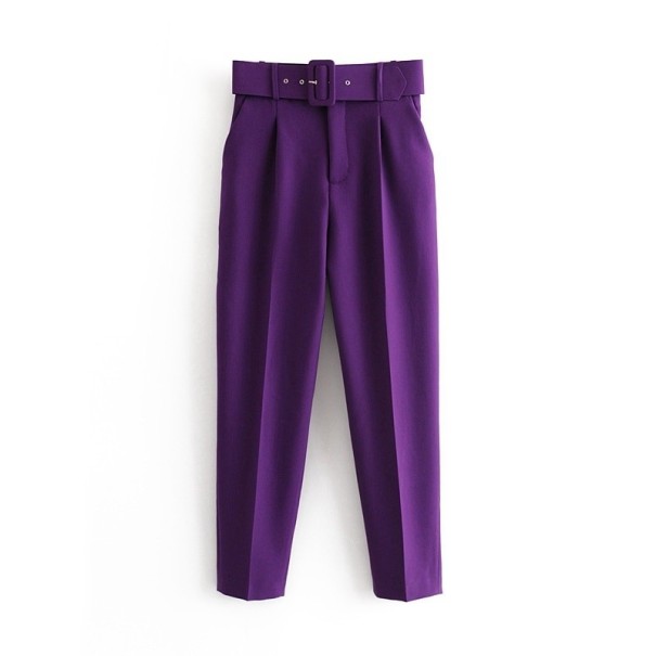 Pantalón de mujer con cinturón A232 L 4