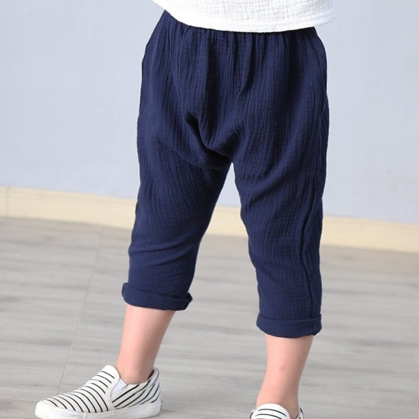 Pantalón infantil L2238 azul oscuro 4 Pantalón infantil L2238 azul oscuro 4