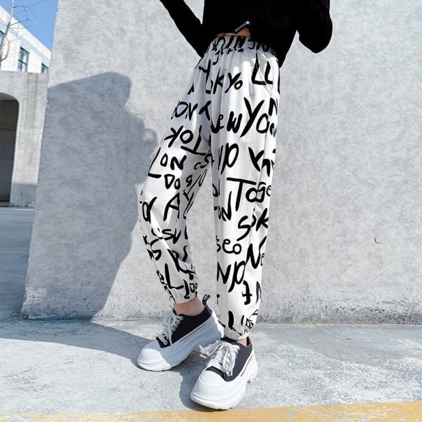 Pantalón niña T2434 blanco 5