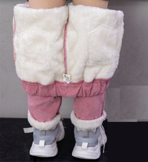 Pantalón niña T2444 rosa 8