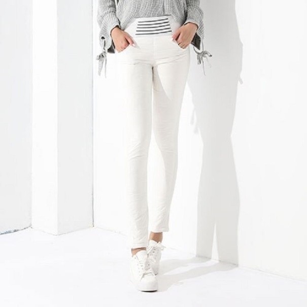 Pantalones aislantes para mujer blanco S