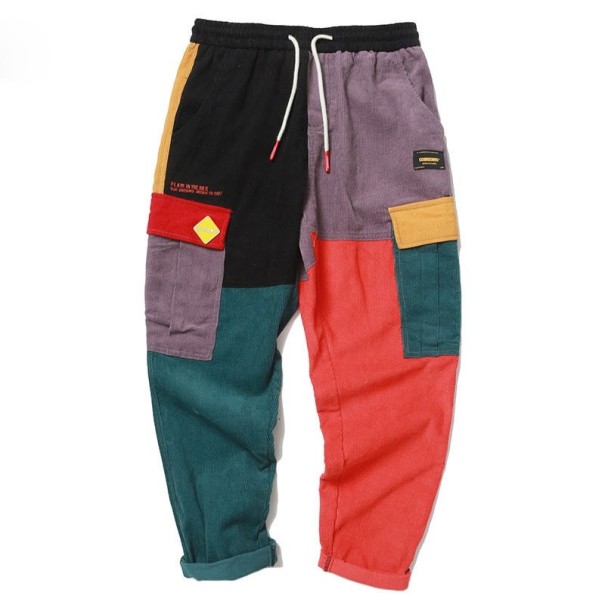 Pantalones coloridos de mujer L