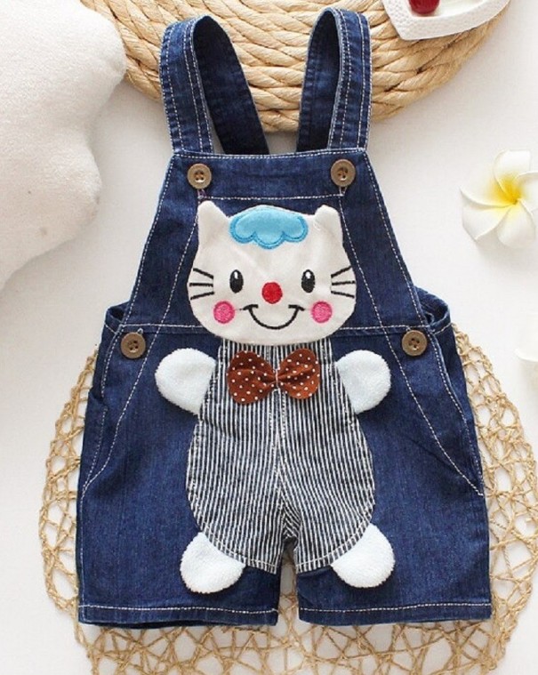 Pantalones con tirantes para niños 2 C