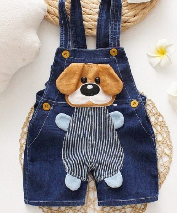 Pantalones con tirantes para niños 2 E