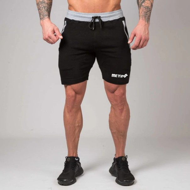 Pantalones cortos Bobby para hombre negro L