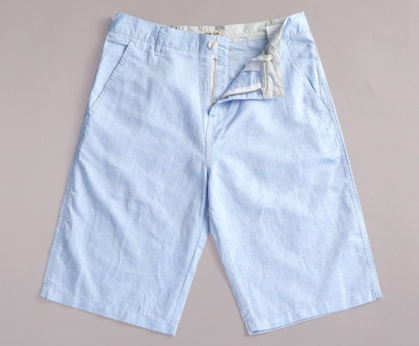 Pantalones cortos de hombre A1022 azul claro 32
