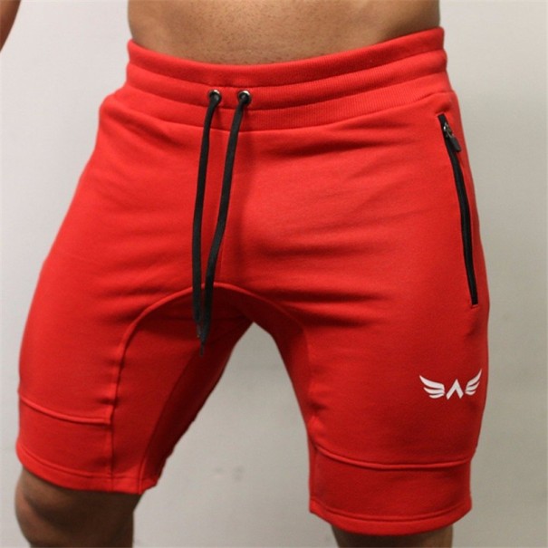 Pantalones cortos de hombre Hans rojo XS