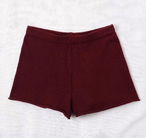 Pantalones cortos de mujer A888 burdeos M