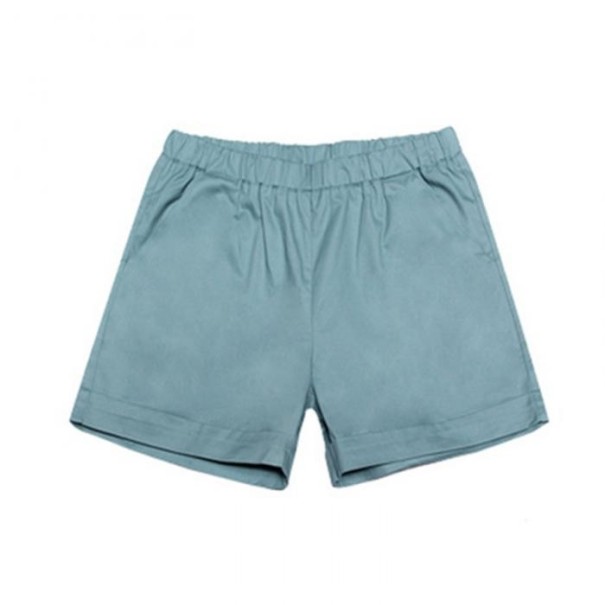 Pantalones cortos de mujer con bolsillos J3227 azul M