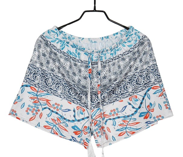 Pantalones cortos de mujer con estampado A719 XL
