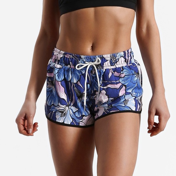 Pantalones cortos de mujer con flores A710 S 3