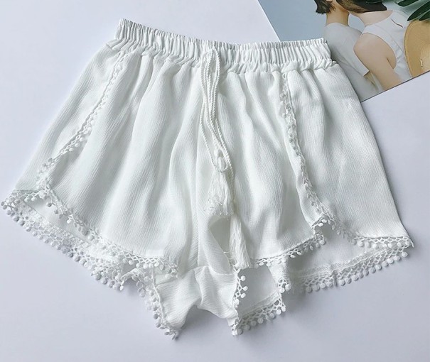 Pantalones cortos de mujer Katie blanco