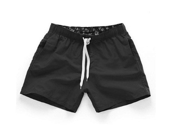 Pantalones cortos de verano para hombre A2721 negro XXS