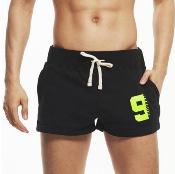 Pantalones cortos de verano para hombre Alex negro S