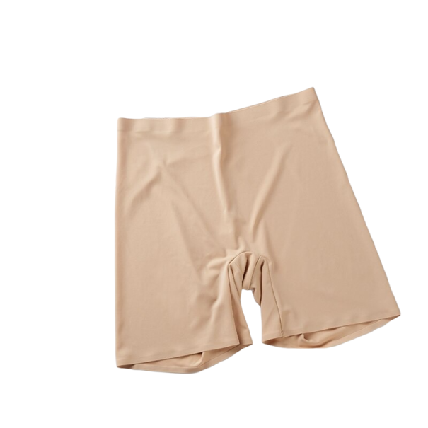 Pantalones cortos elásticos de mujer T972 beige XL