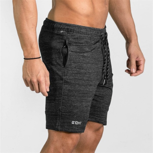 Pantalones cortos elegantes para hombre A873 negro XS