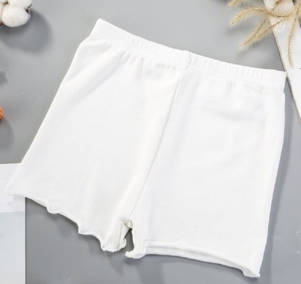 Pantalones cortos para niñas N671 blanco 5