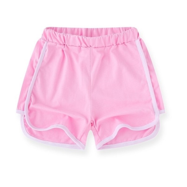Pantalones cortos para niñas N703 rosa claro 7
