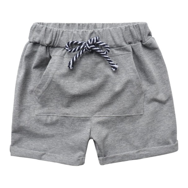 Pantalones cortos para niños J1944 gris 8
