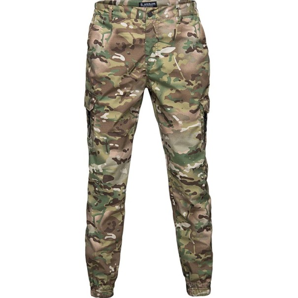Pantalones de camuflaje para hombre XS 1