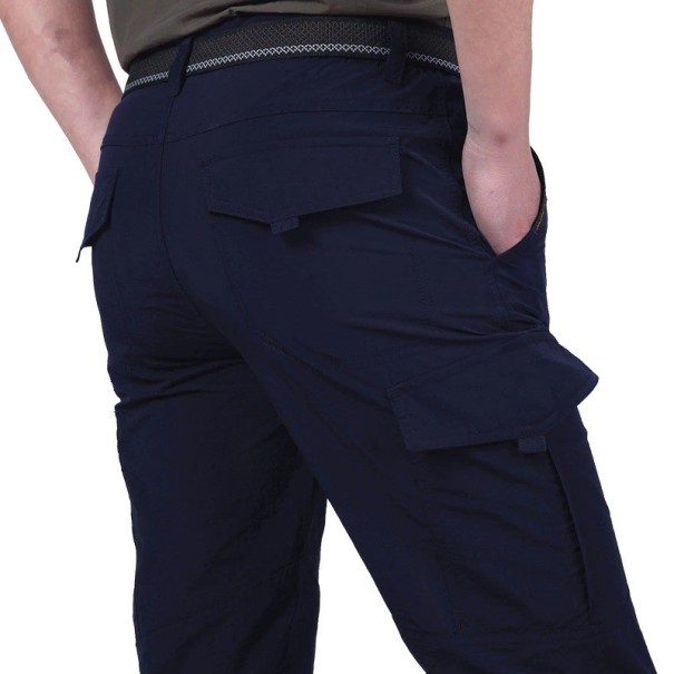 Pantalones de hombre F1327 azul oscuro XL