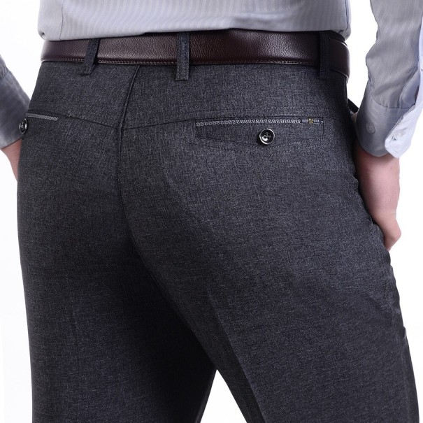 Pantalones de hombre F1378 gris oscuro 30