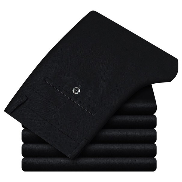 Pantalones de hombre F1393 negro 34