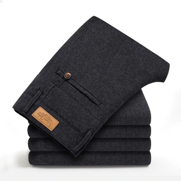 Pantalones de hombre F1397 negro 38