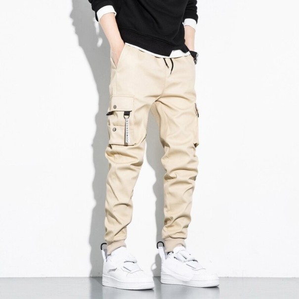 Pantalones de hombre F1406 beige M