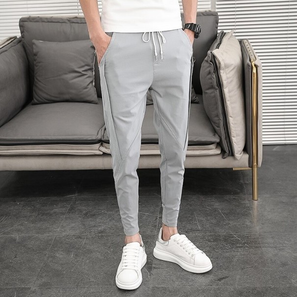 Pantalones de hombre F1420 gris claro 29