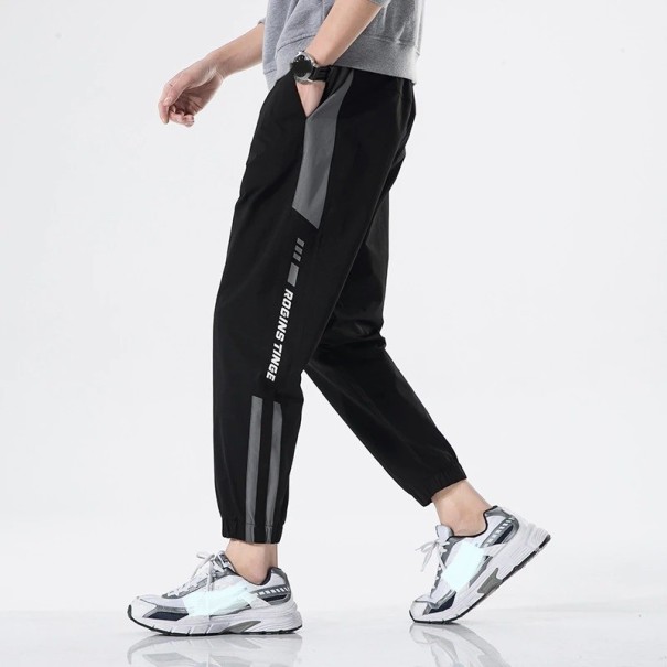 Pantalones de hombre F1431 negro XS