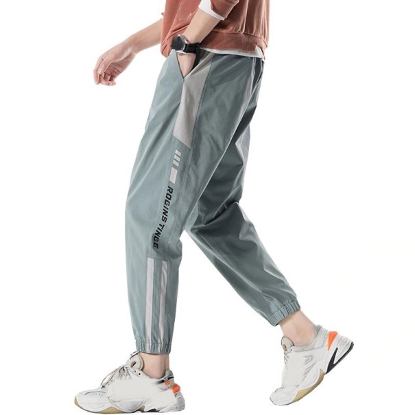 Pantalones de hombre F1431 verde claro XS