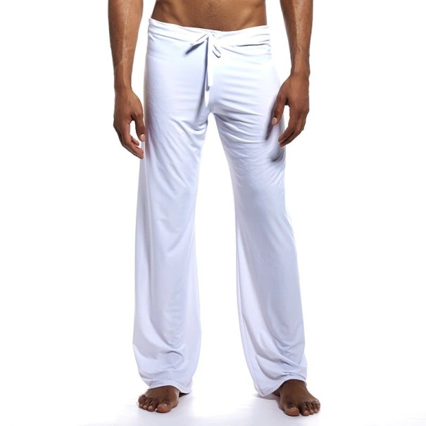 Pantalones de hombre F1444 blanco XS