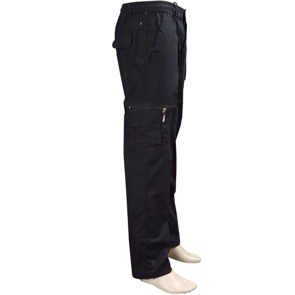 Pantalones de hombre F1493 negro S