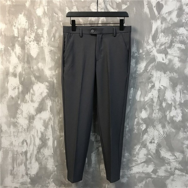 Pantalones de hombre F1511 gris oscuro 27