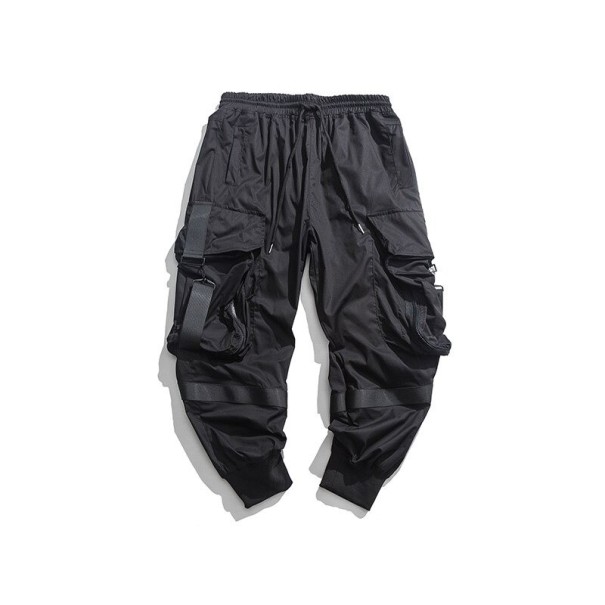 Pantalones de hombre F1552 negro XS