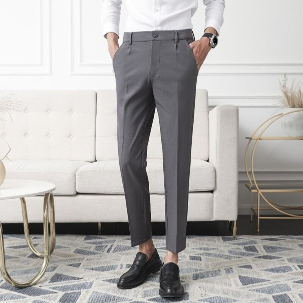 Pantalones de hombre F1593 gris 27