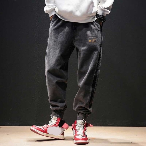 Pantalones de hombre F1605 gris S