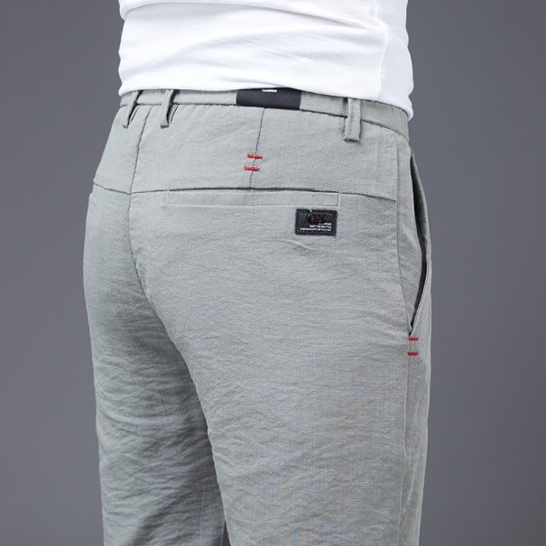 Pantalones de hombre F1635 gris oscuro 28