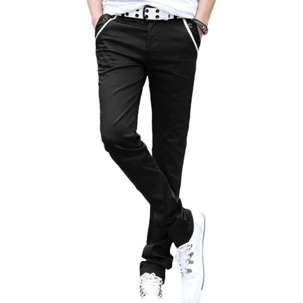 Pantalones de hombre F1675 negro 29