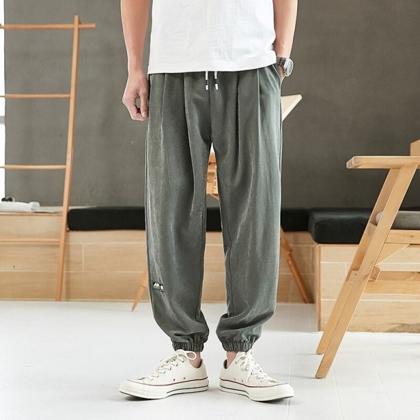 Pantalones de hombre F1701 gris XXL