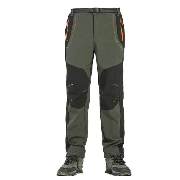 Pantalones de hombre F1720 verde militar L