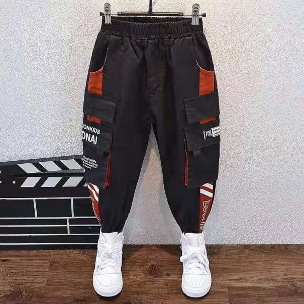 Pantalones de niño L2231 naranja 6
