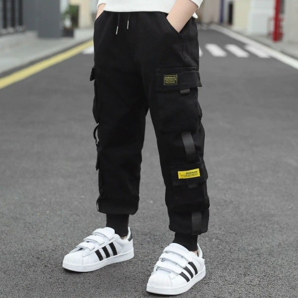 Pantalones de niño L2233 negro 5