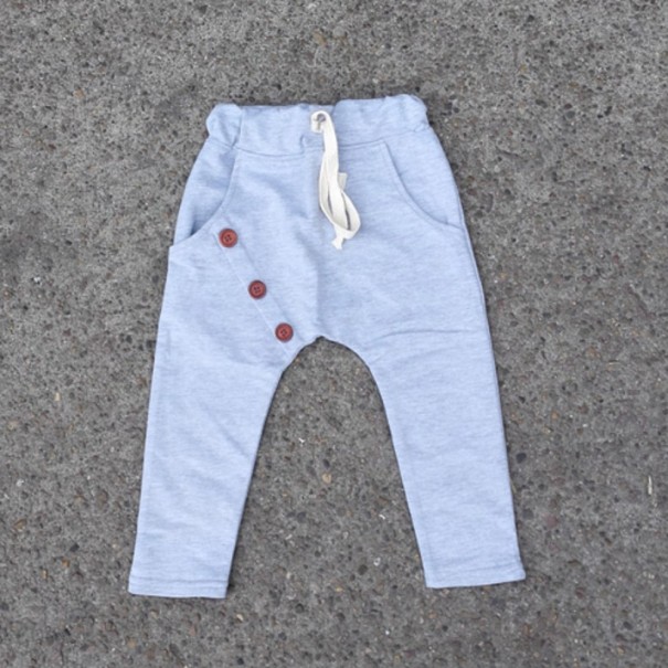 Pantalones deportivos elegantes para niños J3248 gris claro 3 Pantalones deportivos elegantes para niños J3248 gris claro 3