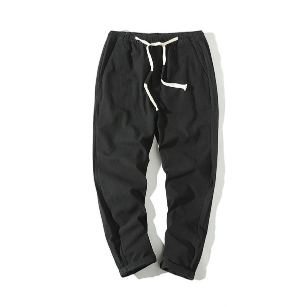Pantalones deportivos para hombre F1382 negro L