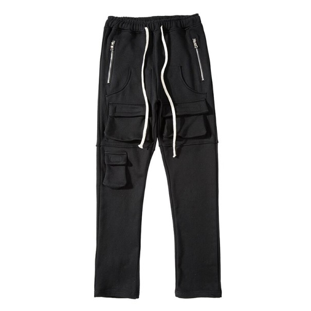 Pantalones deportivos para hombre F1682 negro XS 1