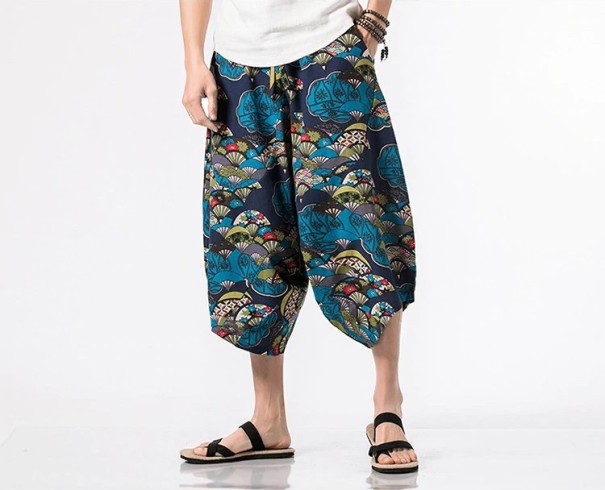 Pantalones harén para hombre XXL 5